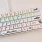 104+22 Initial D AE86 PBT Dye-subbed XDA Keycap Set Cherry MX for Mechanical Gaming Keyboard